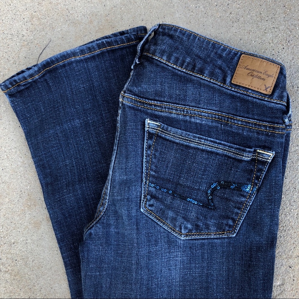 American Eagle Skinny Kick Jeans